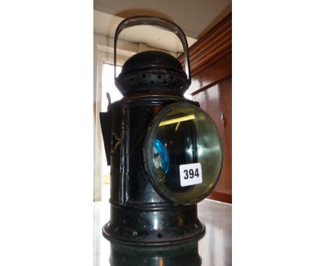 GWR railway signal lamp