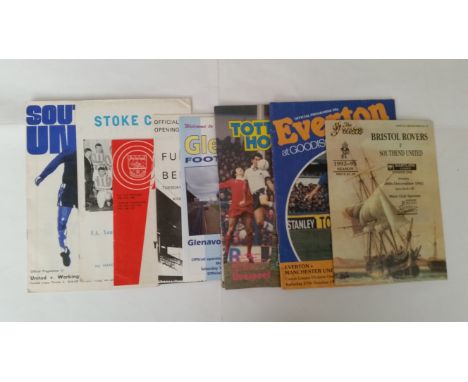 FOOTBALL, programmes (46), 60s onwards, inc. Bristol Rovers, Fulham, Tottenham, Crystal Palace, Everton, Notts County, Arsena