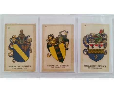 PHILLIPS, silks, inc. Heraldic, Clan Tartans, Great War Leaders &amp; Ceramic Art, duplication, FR to EX, 100s