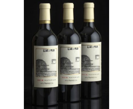 Maybach Family Vineyards Materium Cabernet Sauvignon 2018 Napa3 bottlesThis lot is subject to the following lot symbols: ΔΔ V