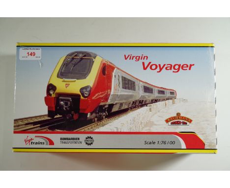 Bachmann branch line model railway Virgin Voyager.