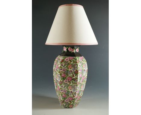 A Ducal chintz table lamp