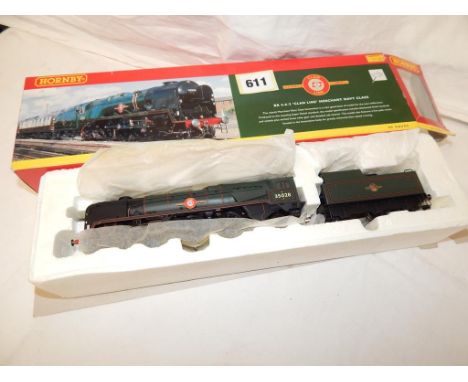 HORNBY BOXED R 2169 4-6-2 MERCHANT NAVY 35028 CLAN LINE