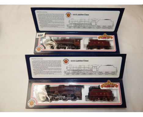 BACHMANN 4 BOXED JUBILEES : 31-154 5721 IMPREGNABLE X2 LMS & 31-155 5698 GALATEA