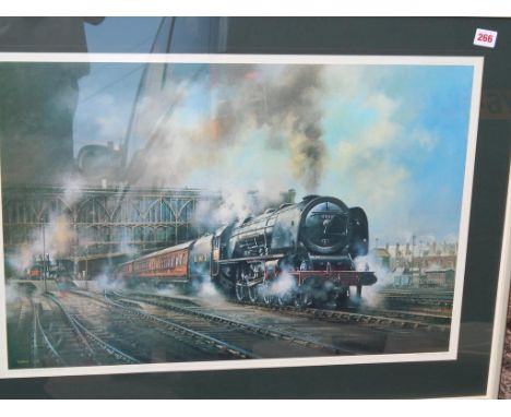 FRAMED PRINT 6258 CITY OF ST ALBANS, LMS . WESTON 1978
