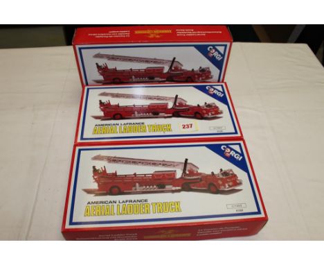 CORGI VNMB C1143/2 AERIAL LADDER TRUCK 97320 AMERICAN LAFRANCE