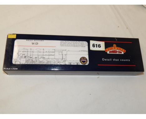 BACHMANN 32-256 WD AUSTERITY 2-8-0 90566 BLACK BOXED