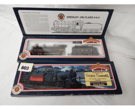 BACHMANN 2 X BOXED 31-850 J39 1974 LINED BLACK
