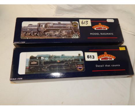 BACHMANN 32-353 STANDARD 4MT TANK 80135 BR GREEN & 32-953 4MT 2-6-0 76053 BOXED