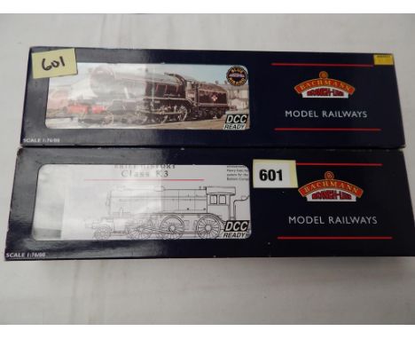 BACHMANN 2 BOXED K3'S 32-277 61949 BR BLACK & 32-279 1935 DONCASTER GREEN