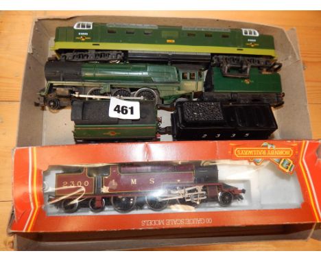 HORNBY BOXED 2-6-4T LMS 2300, EARLY TRIANG BRITANNIA, LIMA DELTIC A/F
