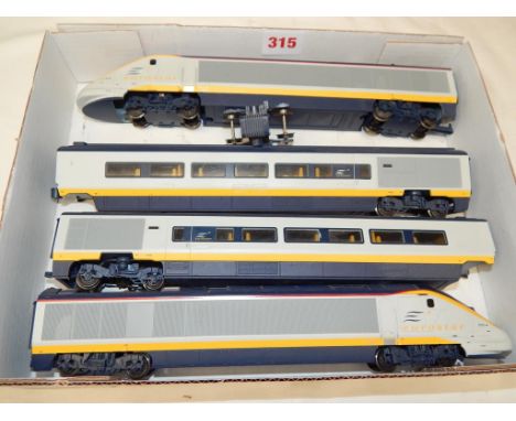 HORNBY EUROSTAR SET U/B N/R