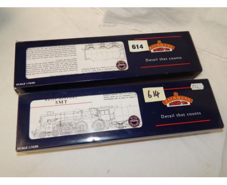 BACHMANN 32-503 STANDARD 5MT 73030 BR BLACK BOXED & 32-501 STANDARD 5MT 73158 BR BLACK BOXED