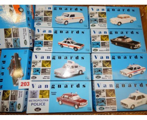 10 VANGUARDS, BOXED 5203 GRANADA, 06401 VELOX, 06805 MINX, 8903 AUSTIN, 14014 MINI, 04101 LOTUS, 0604 ZEPHYR, 06302 MARINA, 0