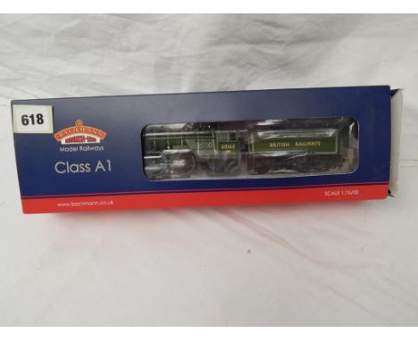 BACHMANN 32-550A A1 60163 TORNADO BOXED LOCO BR APPLE GREEN 8DCC