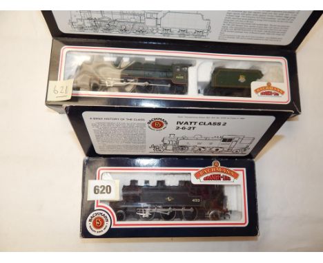 BACHMANN 2 BOXED LOCOS 31-225 PATRIOT 46102 & 31-452 2-6-2T 41314