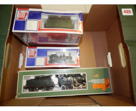 JOUEF 8925 0-6-0T BOXED UNOPENED LOCOMOTIVE, SET OF 3 5649 COACHES BOXED UNOPENED, LIMA 302L SNCF BOXED LOCO