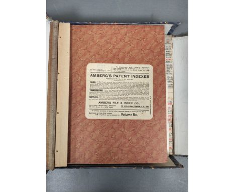 Documents - Scotland - Martin &amp; Campbell, W.S. Edinburgh.&nbsp;&nbsp;Large indexed letter box file containing a large qua