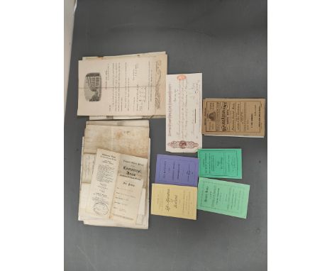 Documents &amp; Ephemera - Insurance.&nbsp;&nbsp;1879 bound The Norwich Union Fire Insurance Society's Act with manuscript (p