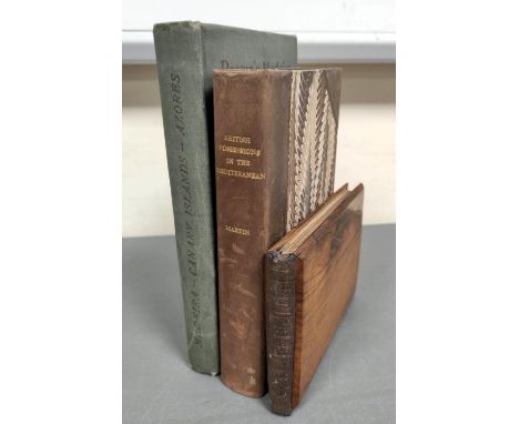 BROWN A. SAMLER.&nbsp;&nbsp;Brown's Madeira, Canary Islands &amp; Azores. Maps, diags. &amp; adverts. Orig. grey pict. cloth.