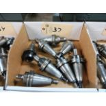 (8) CAT 40 Taper Tool Holders
