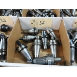 (8) CAT 40 Taper Tool Holders