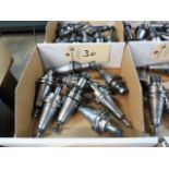 (8) CAT 40 Taper Tool Holders