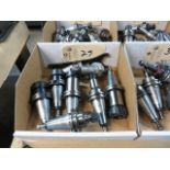 (8) CAT 40 Taper Tool Holders