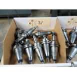 (8) CAT 40 Taper Tool Holders