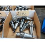 (8) CAT 40 Taper Tool Holders