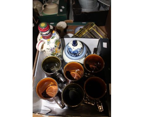  Ceramics to include trinket pots, pin dishes with covers (Minton, Wedgwood, Aynsley etc), Wedgwood Millennium collection tea