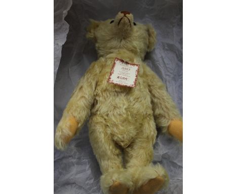 A boxed Steiff 2003 teddy bear.