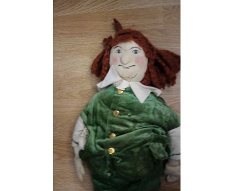 John Ginger Huntley & Palmers Biscuit Factory Advertising fabric doll, circa 1930's - 40's, possibly a Chad Valley/Norah Well