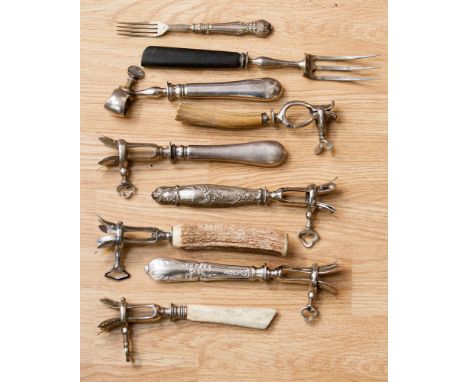 A collection of Jigo tools, used for holding joints of meat.