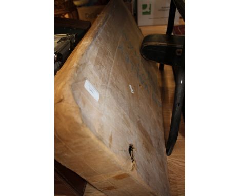 A circa 1950 Bagatelle board in original card board box.