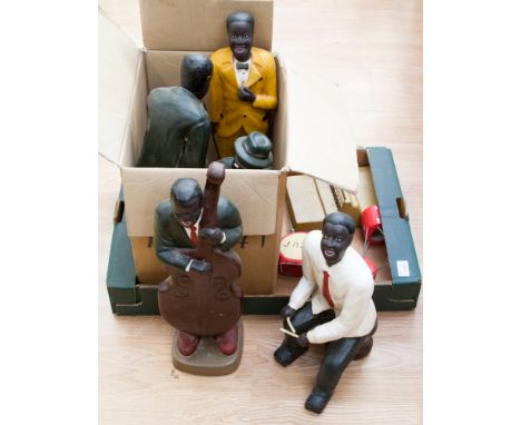 Ceramic 'Band' figures. (5)