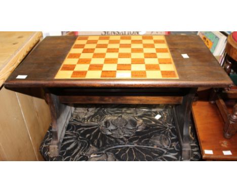 A chess table.