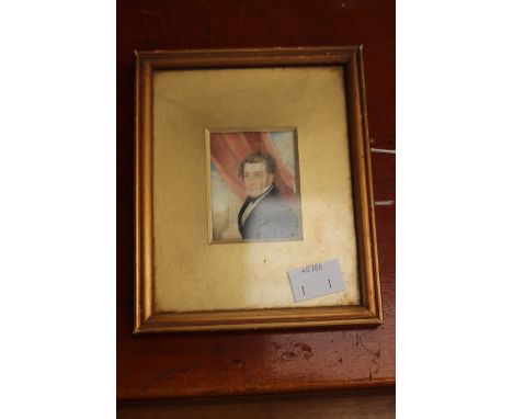A mid 20th Century portrait miniature of a young gentleman (s.d.)
