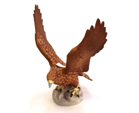 A Beswick (matt) Golden Eagle 2062 by Graham Tonque 1970-1972.