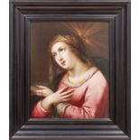 Geldorp, GortziusDie büßende Maria Magdalena(Löwen 1552-um 1616 Köln) Öl/Holz. Links oben