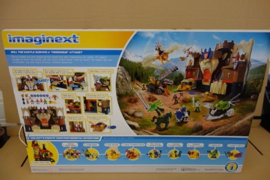 imaginext lion's den castle