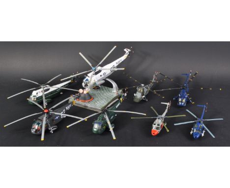 A collection of assorted Corgi ' Aviation Archive ' 1/72 scale diecast model helicopters. Examples to include;&nbsp;Sikorsky 