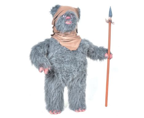 Star Wars - Return Of The Jedi - a lifesize 1/1 scale 1m tall prop replica Ewok figure. Made from&nbsp;solid foam and rubber 