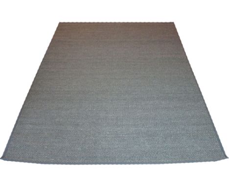 CALVIN KLEIN JUTE CARPET, 302cm x 245cm, in a noir woven finish. 