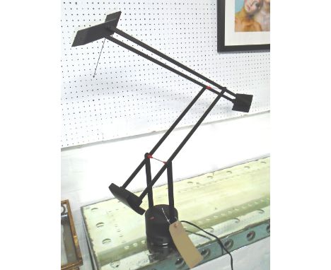 TIZIO LAMP, designed by Richard Sapper for Artemide, counter balanced, 80cm H. 