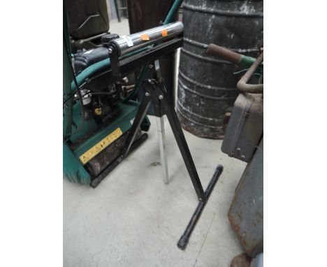 An industrial machine roller 