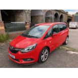 VHZ 3990, VAUXHALL ZAFIRA TOURER SRI TURBO,