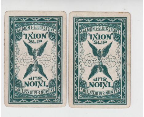 Tobacco issue, Salmon & Gluckstein, set of 52 advertising playing cards (fair/gd) 