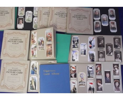 Cigarette cards, Will's, a collection of 26 sets, all in individual c/m albums, various subjects inc. Allied Army Leaders, Sa
