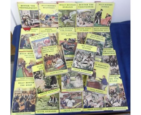 Books, Billy Bunter Series by Frank Richards, a collection of 29 of 38 books, all first editions published by Cassells, start